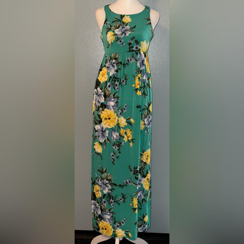 Emerald NWOT S Maxi Dress